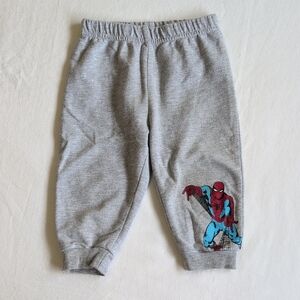 marvel spiderman graphic joggers sweatpants 6-12 months baby
